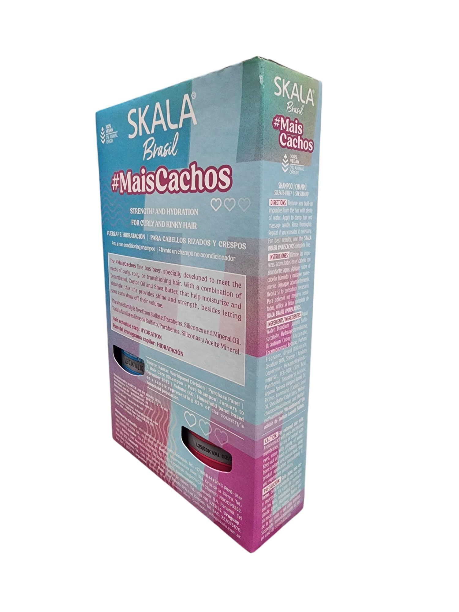 SKALA Expert Mais Cachos Shampoo and Conditioner 325 Ml Kit product thumbnail 5