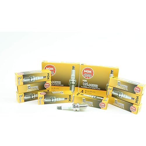 NGK (7092) BKR6EGP G-Power Spark Plug (8 Pack)