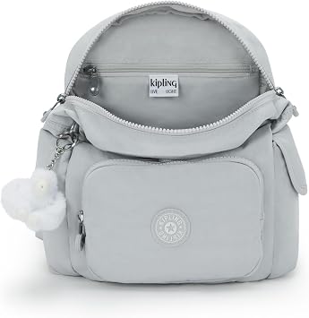 Kipling Women's City Pack Mini Backpack (Pack of 1) Easy Grey backpacks