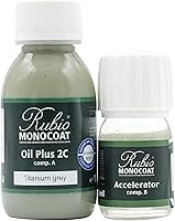 Vista 20 de Rubio Monocoat Aceite para Acabado de Madera 175 pies² - Puro Oil Plus 2C Aceite de Linaza para Madera Rápido de Secar, Ecológico para Uso