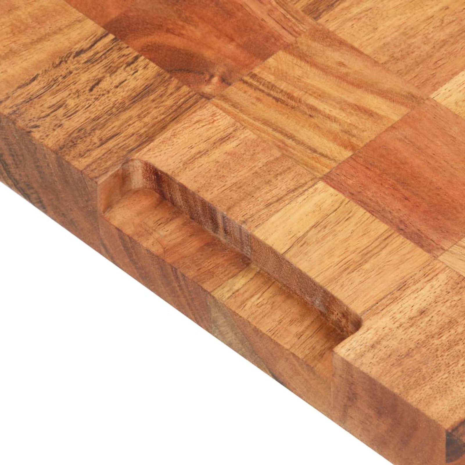 Gecheer Tagliere, Dimensioni 60x40x3.8 cm, Legno Massello di Acacia, per Cucina e Pranzo