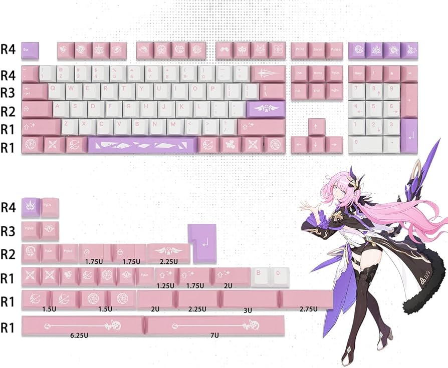 崩壊3rdエリシアメカニカルキーボード 崩壊3rdエリシアメカニカルキーボード