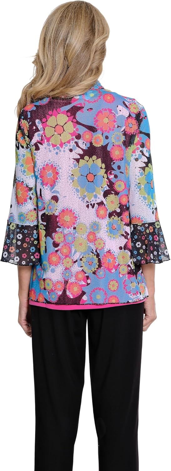 MULTIPLES Womens Clothing | 2-Pocket Button Front Jacket Dressy & Casual Clothing For Women - Image 3