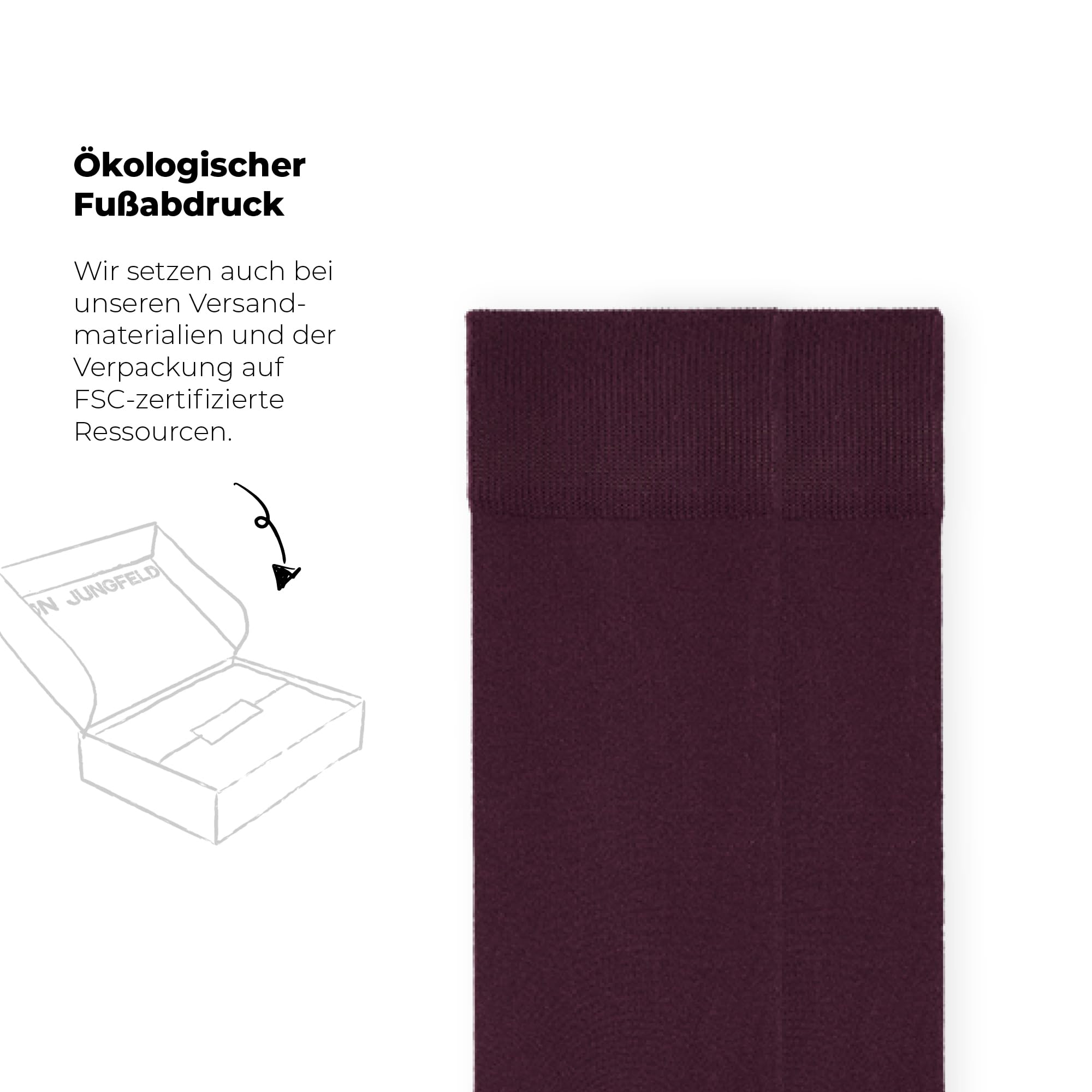 von Jungfeld - 3er Set Classic Socken für Damen & Herren Gr. 39-46 - Hochwertige Socken aus Bio-Baumwolle in verschiedenen Farben
