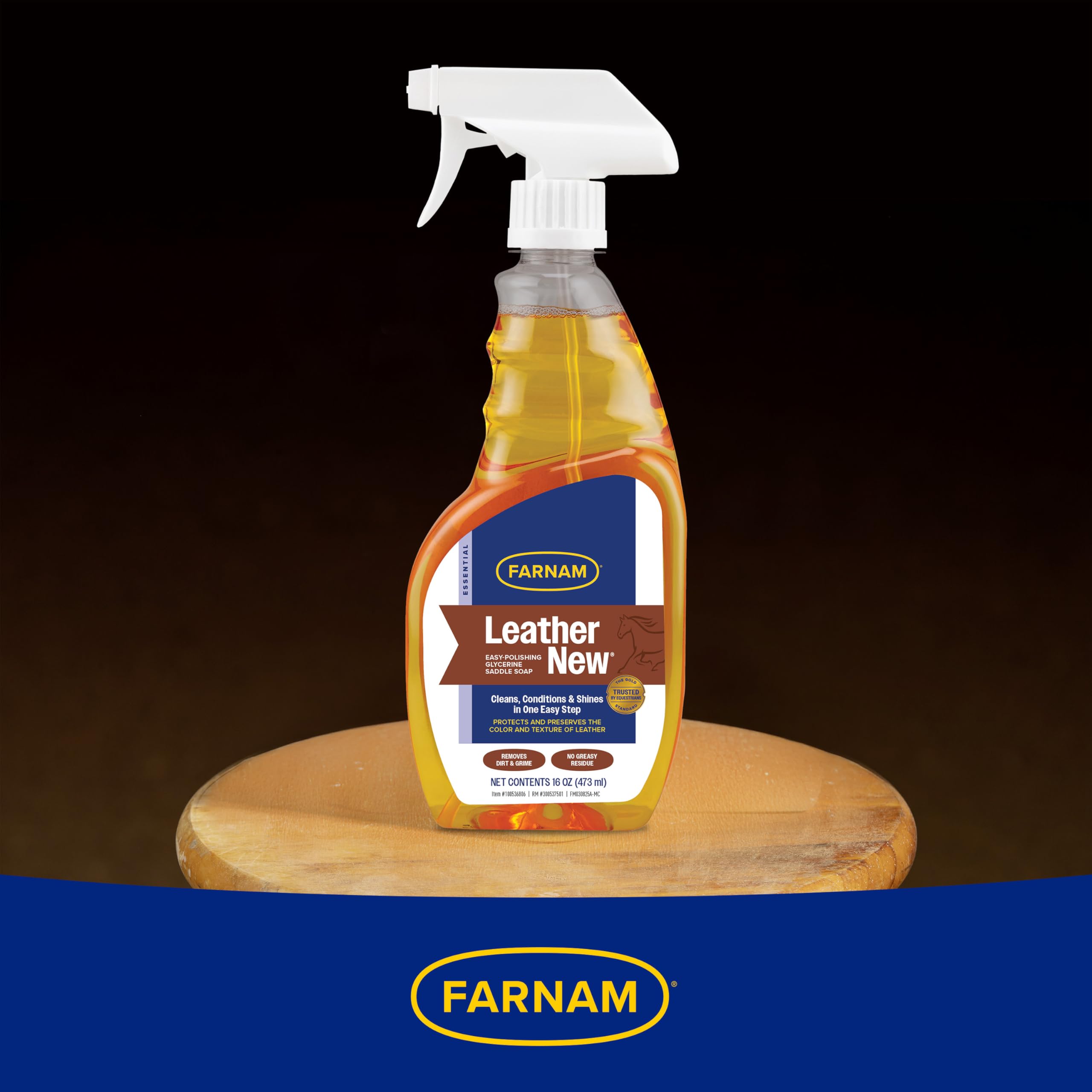 FARNAM Leather Saddle Soap 16-Ounce