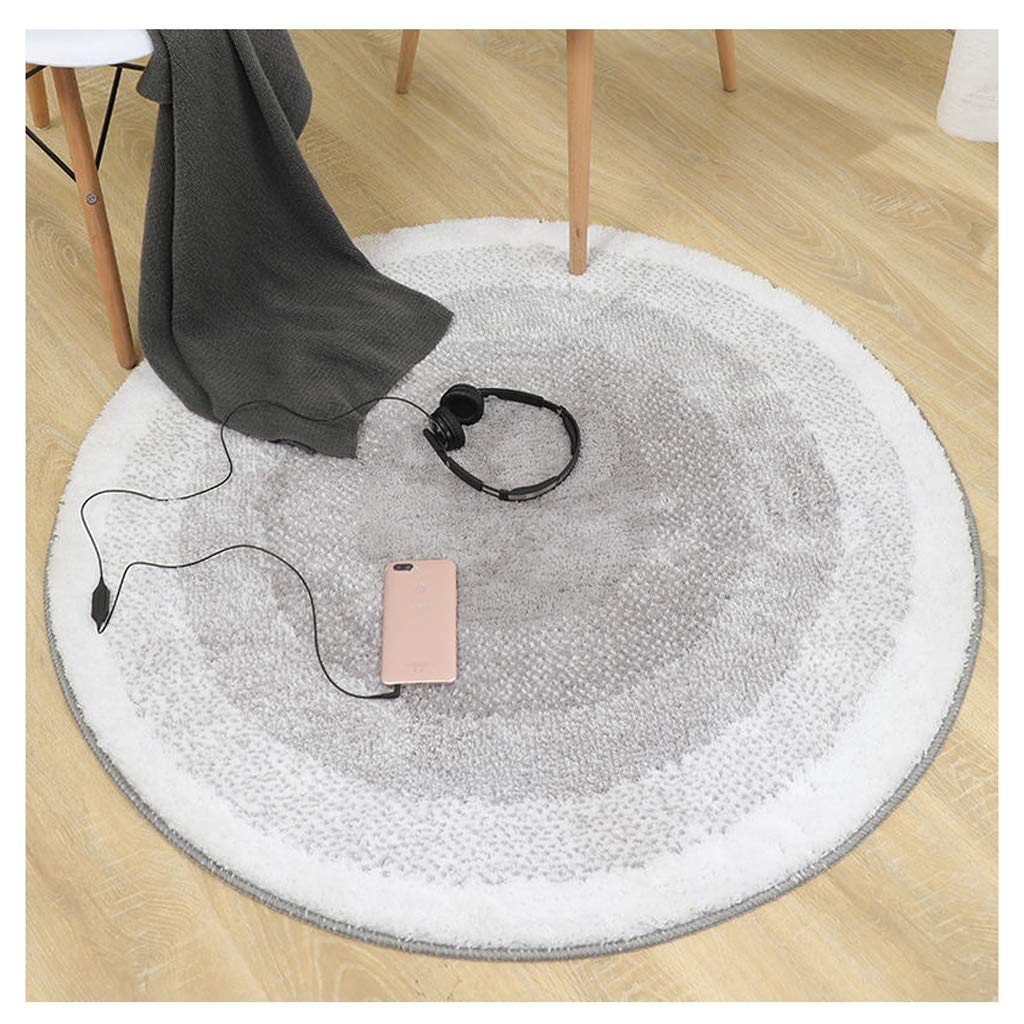 Tapis de chaise de bureau épais et rond pour protéger le sol