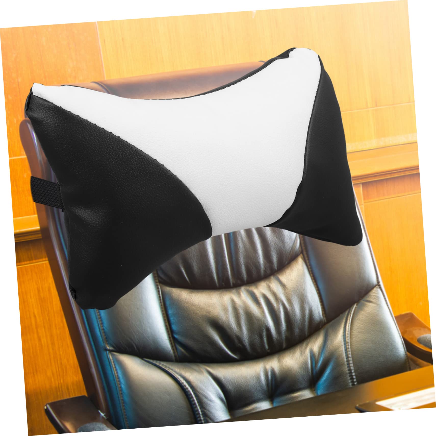 CHILDWEET Almohada Soporte Cervical para Reposacabezas de Silla de Oficina Suave y Fácil de Instalar Cojín Cómodo para Cuello Adecuado para Viajes y Uso en Coche