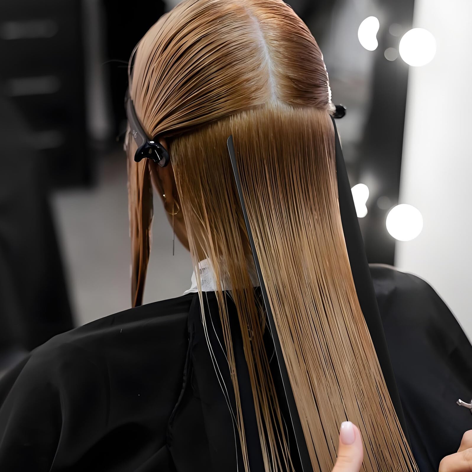 Planche de coloration professionnelle pour cheveux, balayage, planche à mèches légère et précise, pour les coiffeurs et un usage domestique, douce pour le cuir chevelu, facile à utiliser et