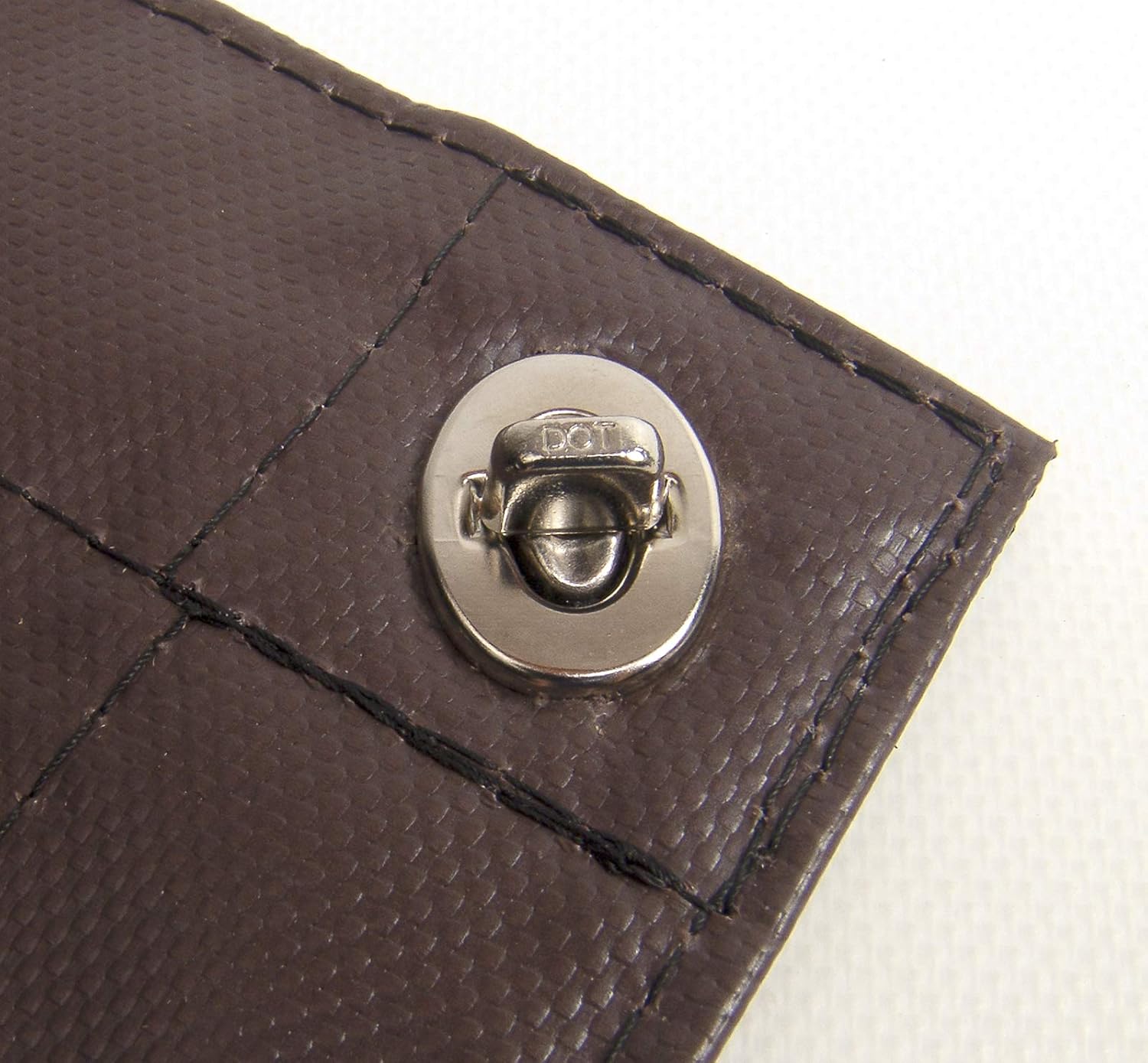 Tarp, Heavy Duty, Brown 3' X 3' Feet Waterproof, 18 Oz. Vinyl w/Reinforced Edges and Twist Lock Fasteners