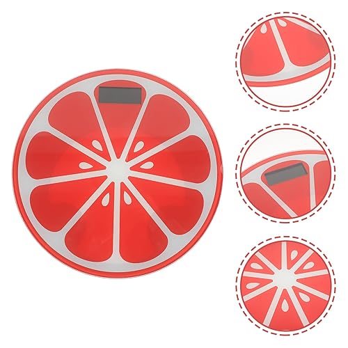 Miniatura 8 de FRCOLOR Digital Cartoon Weight Scale for Humans Tempered Mini Round Design with High-Precision Sensor Auto Shut-Off Accurate and Consistent Readings