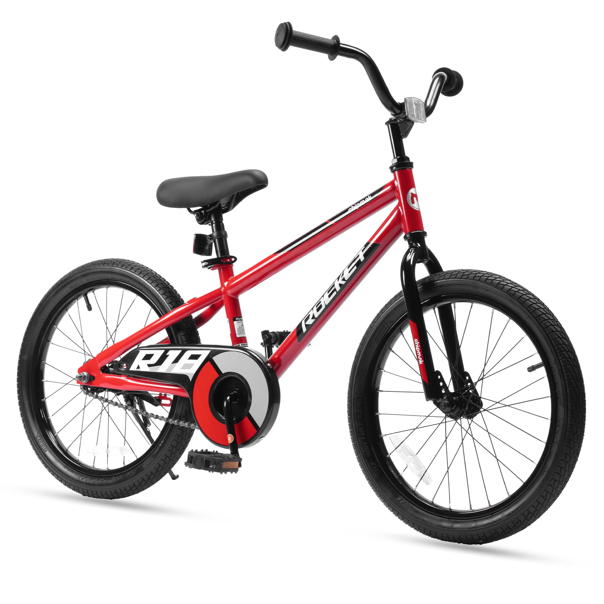 Chipmunk Kids Bike Toddlers 12 14 16 18 Inch Wheel Bicycle Beginners Boys Girls Ages 3-11 Years, Multiple Color Options