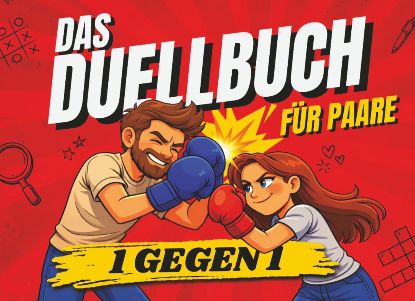 Duellbuch für Paare Unterhaltsame Spiele, Rätsel & Challenges für Zwei | Perfekt für Date Nights & Paarzeit