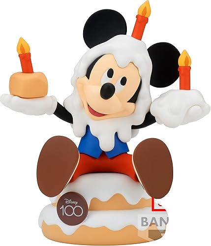 Banpresto - Disney - Sofubi - Mickey Mouse Disney 100th Anniv. Versión Estatua