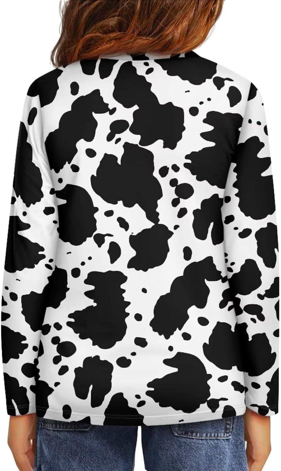 Uourmeti Girls Graphic Tees Long Sleeve T Shirts for Teens Casual Tshirts Junior Sportswear Fall Tops - Image 3