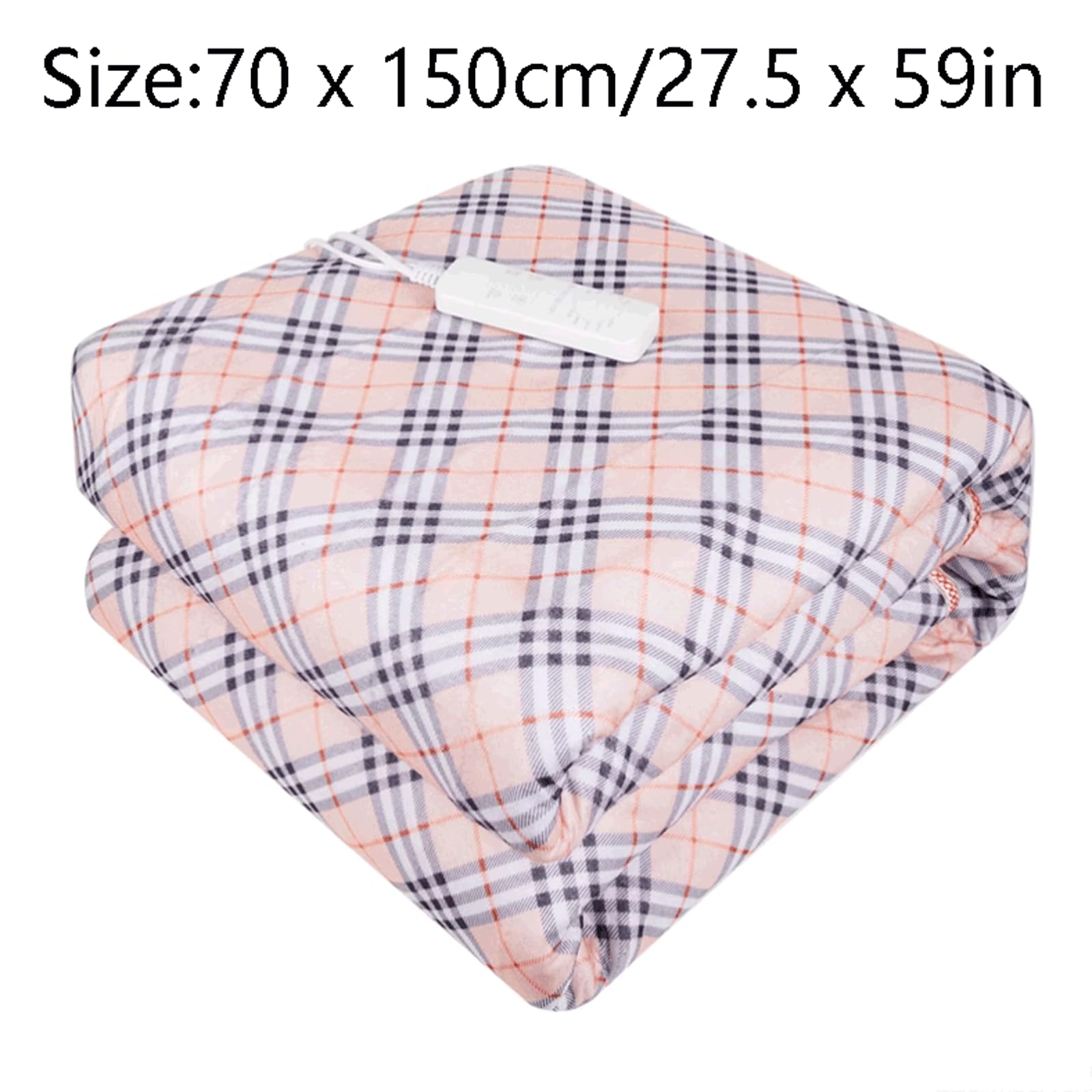 Non-Woven Fabrics Heated Throw Soft Cozy Heat Blanket Single Electric Blankets with Timer Function 4 Temperature Levels