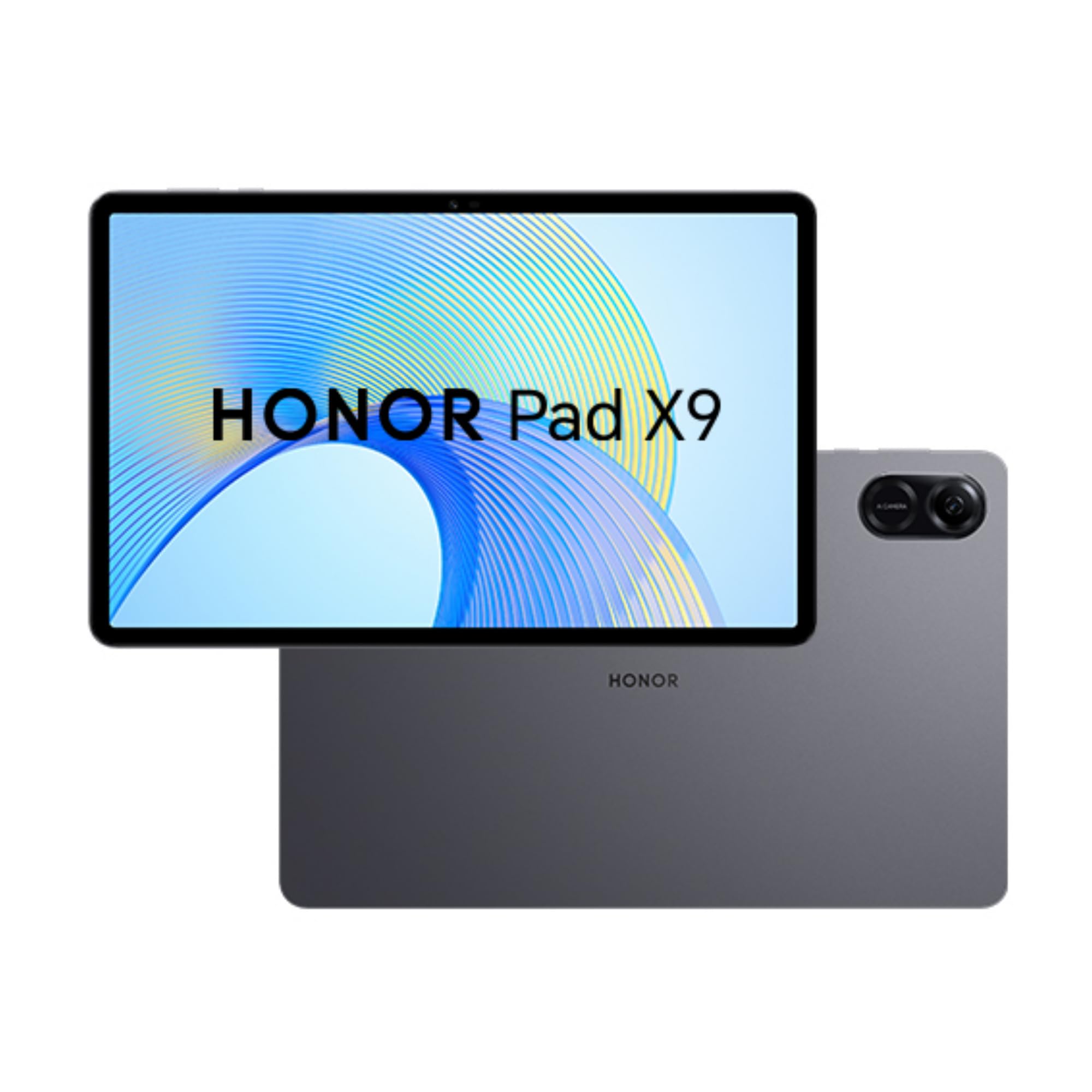 Honor Pad X9 Tablet, 4GB 128GB, 11.5 Pulgadas 120Hz 2K Fullview Display, Qualcomm 6nm Snapdragon 685, 6 Altavoces, 7250mAh Batería, Cuerpo de Metal, Android 13, Google Service, Gris