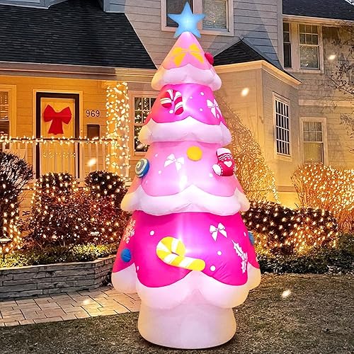 KOOY Árbol de Navidad de 8 pies