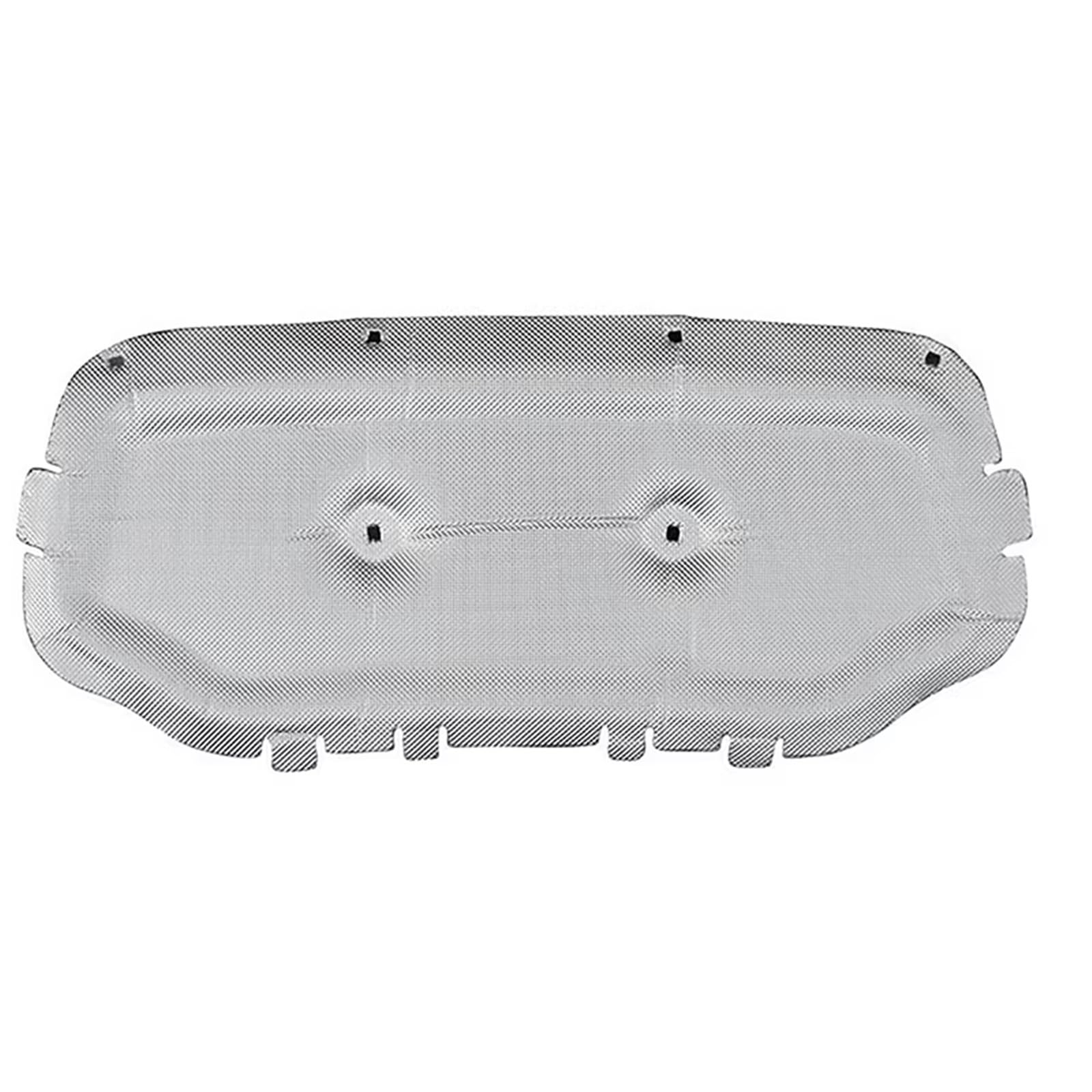 Adcvheg Silver Bonnet Compatible With Vw For Jetta Vs5 2019 Auto Front Engine Soundproof Cotton Full Aluminum Foil Engine Sound Insulation Pad Mat