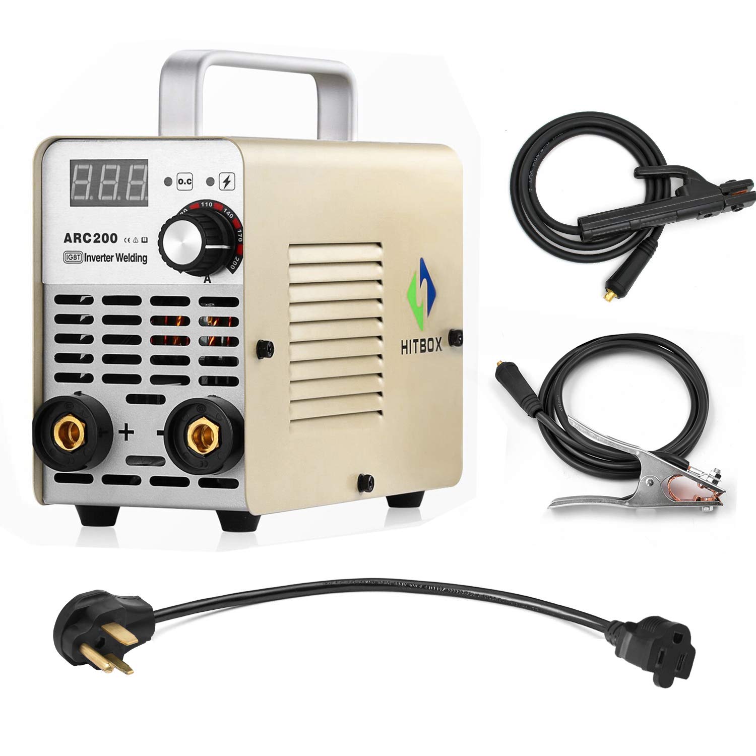 Poste à Souder HITBOX 200A Mini ARC 240V IGBT - MMA, Neuf