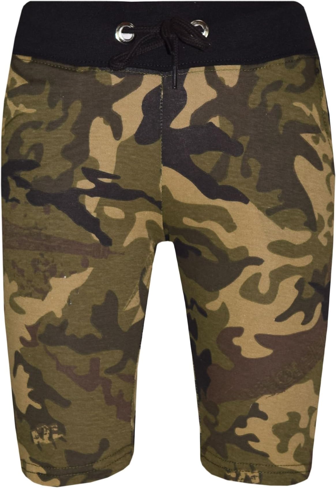 A2Z 4 KidsBoys PE Shorts Comfy Breathable Camouflage Cotton Shorts Adjustable Waistband Casual Knee Length Half Pants Age 5-13 Years