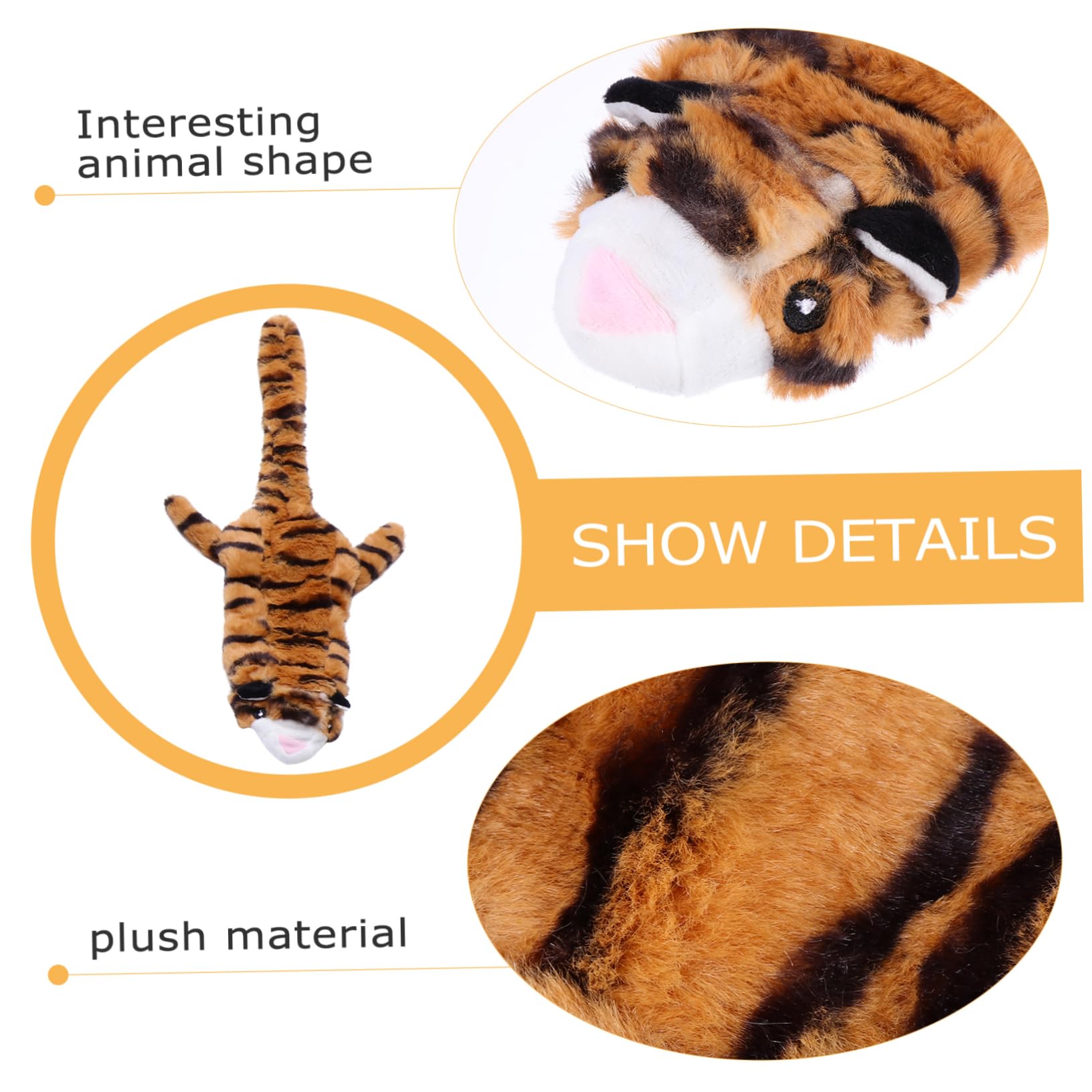COLLBATH 6 Piezas Juguete Molar de Felpa Juguete para Mascotas Juguete para Masticar Perros Juguetes de Peluche Juguete para rechinar los de Perro Juguete de Peluche para Mascotas