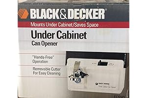 Black & Decker Space Saver Under Cabinet Electric Can Opener
