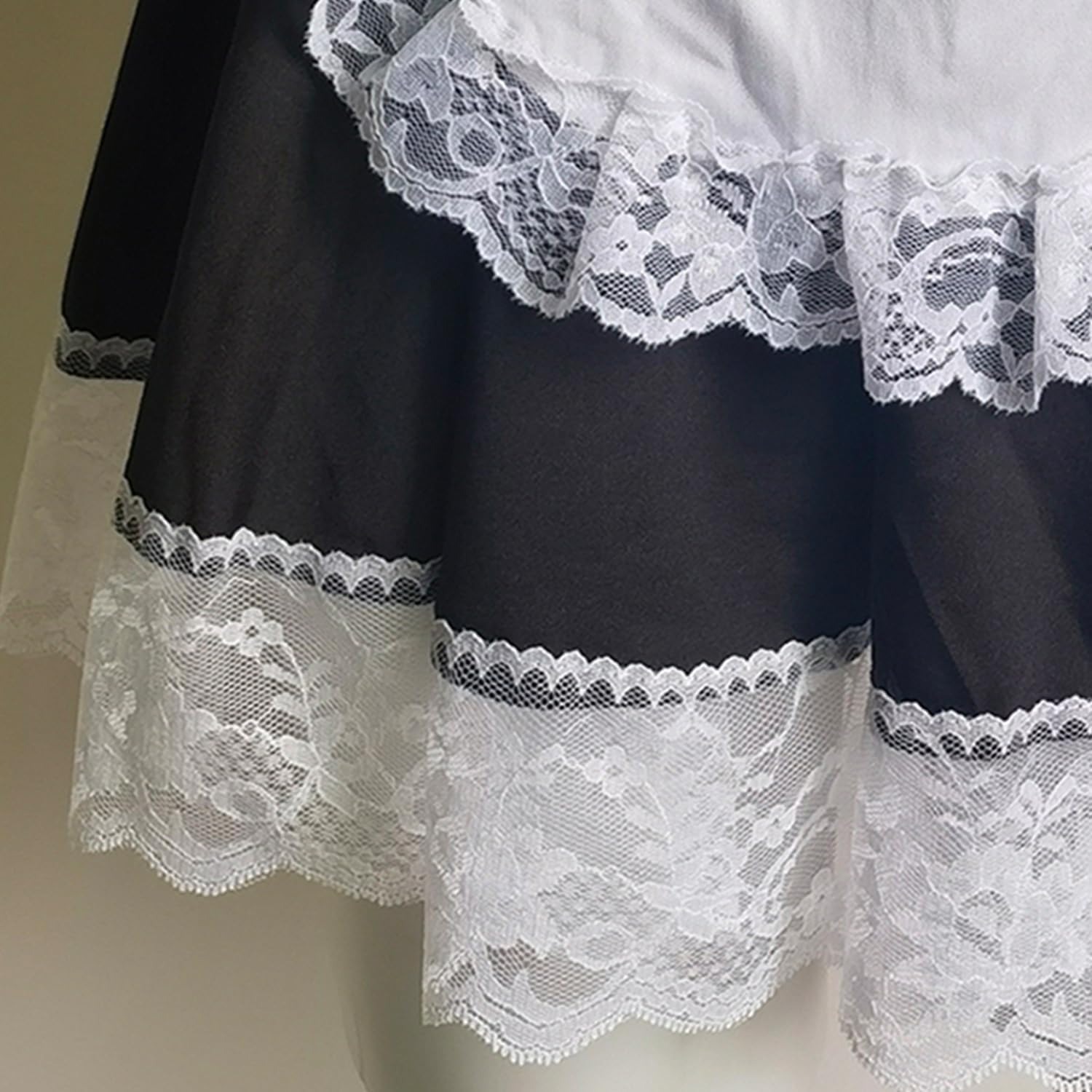 JasmyGirls Maid Outfit Naughty Cosplay Lingerie Halloween French Maid Dress Sissy Apron
