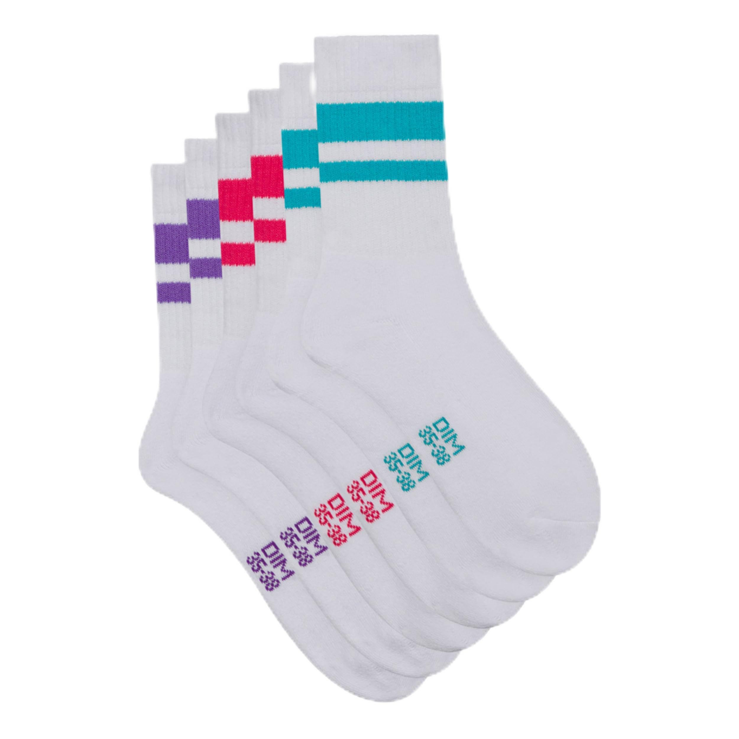 DIM Damen Ecodim Sport Style X3 Socken (3er Pack)
