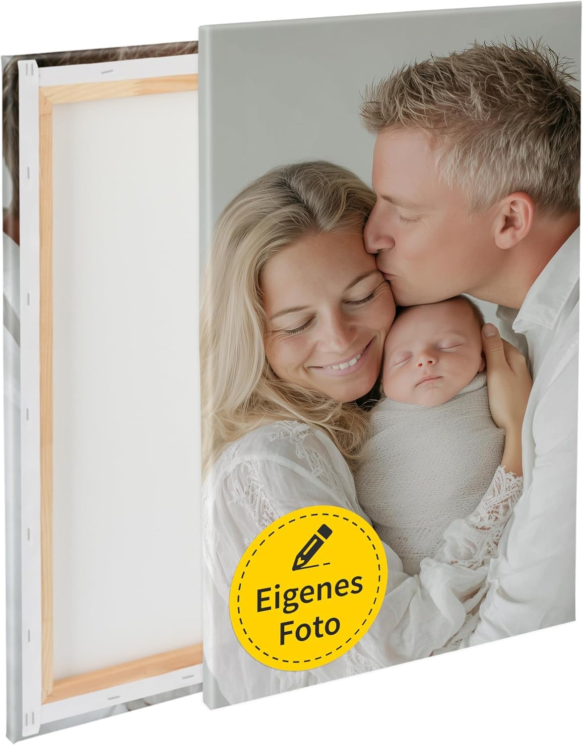 Foto auf Keilrahmen 80x100cm - personalisierte Leinwand - Fotogeschenk