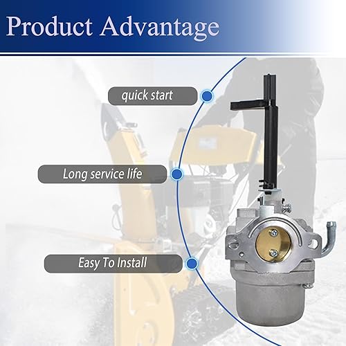 Miniatura 7 de 591378 Repuesto de carburador para generador Briggs Stratton GenPower 305 5000 5550 6200 8550 10HP 796321 696132