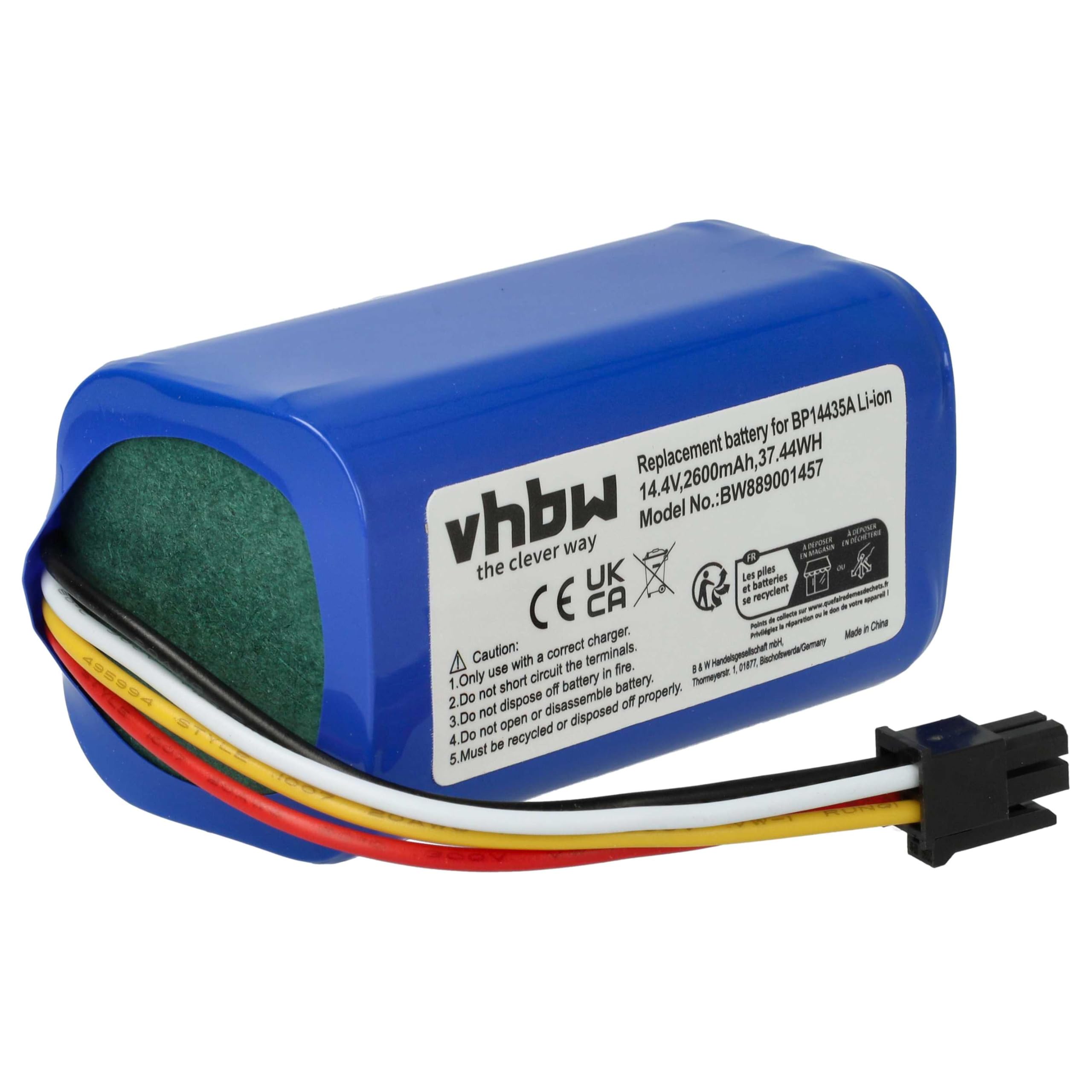 vhbw Batería reemplaza Eureka/Midea BP14435A
