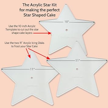 10 Inch Star Cake Disk Kit