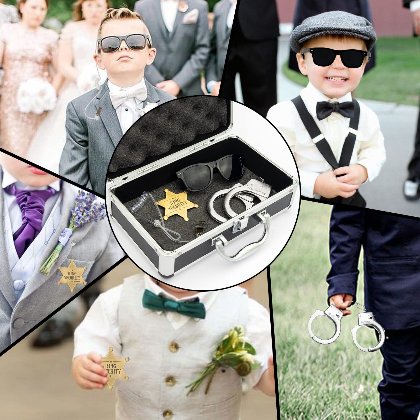 Gift Box Ring Bearer Gifts Personalized Wedding Ring Bearer Pouch