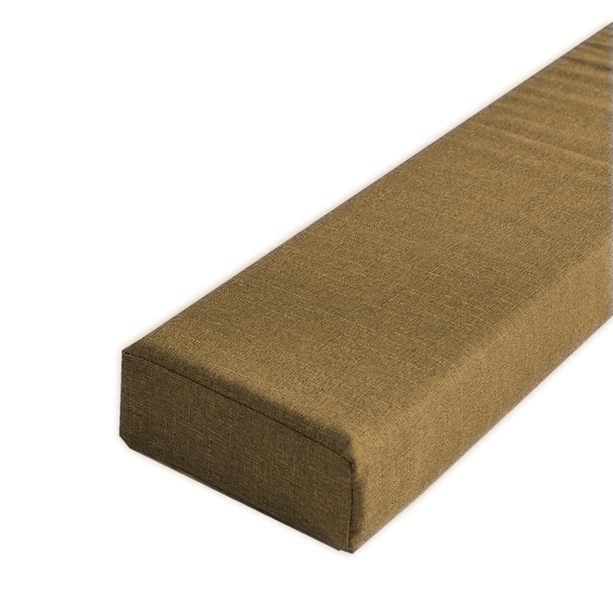 TTDGYYXW Rozmiar niestandardowy Sofa wypełniająca szczelinę w łóżku/Poduszka ochronna zagłówka Materac Podparcie podłokietnika Poduszka ze zdejmowanym pokrowcem Kawa 220 * 25 * 15 cm