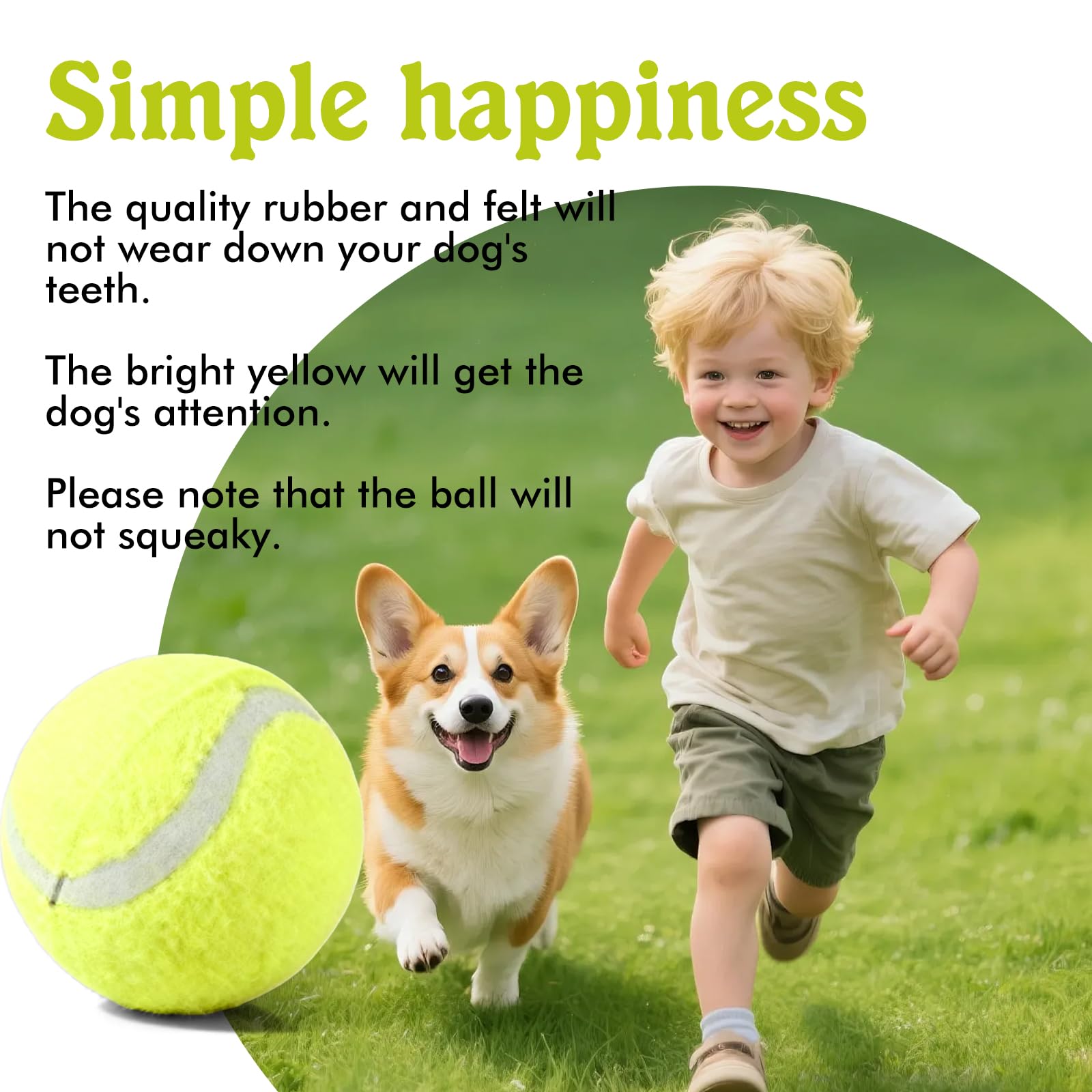18 palline da tennis, per il tempo libero, palline da tennis, per cani da tennis, 5 cm, mini palline da tennis, palline da tennis per principianti, per allenamento, giochi, lezioni di tennis, macchine