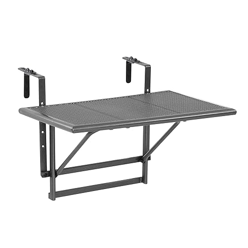 greemotion Table de balcon suspendue Toulouse 40 x 60 cm