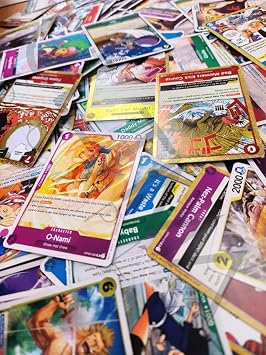50+ Official One Piece Card Game Lot with Foil