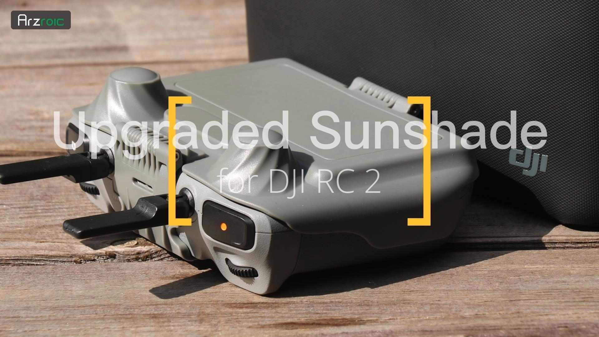 DJI 　RCリモコン　サンシェード 、アンテナ、ジョイスティック付 Amazon.com: FPVtosky RC 2 Controller Sun Hood Cover for DJI Mini 4