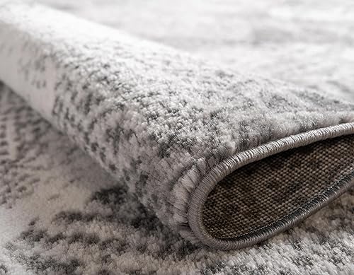 Miniatura 6 de Rugs.com Alfombra de la colección Monte Carlo, alfombra mediana de 9 x 12 pies, color gris oscuro, perfecta para salas de estar, comedores grandes y