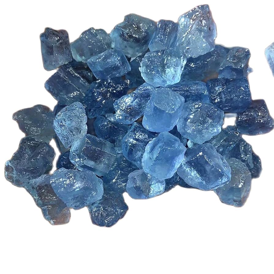 Amazon.co.jp: 標本治癒 90-100 グラムシーサファイア原石