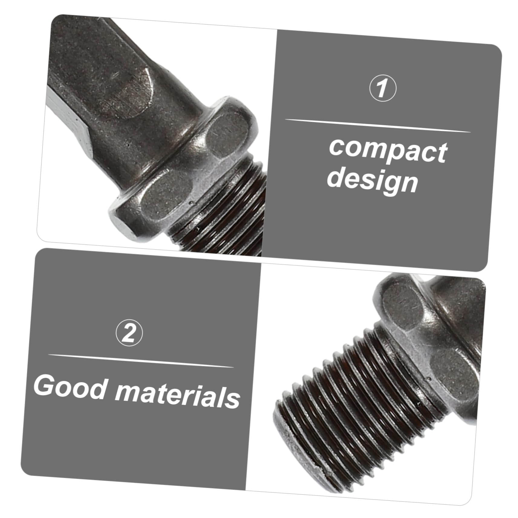 Kisangel 20pezzi Punte Per Trapano Spaccalegna Efficienza e Precisione Per Suddividere Legna Da Ardere Compatibile Con Varie Elettriche Design Antifriction Per Maggiore Durata e Facilità