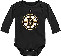 Vista 13 de Outerstuff NHL - Mameluco de manga larga con logotipo primario para recién nacidos y bebés de 0 a 24 meses