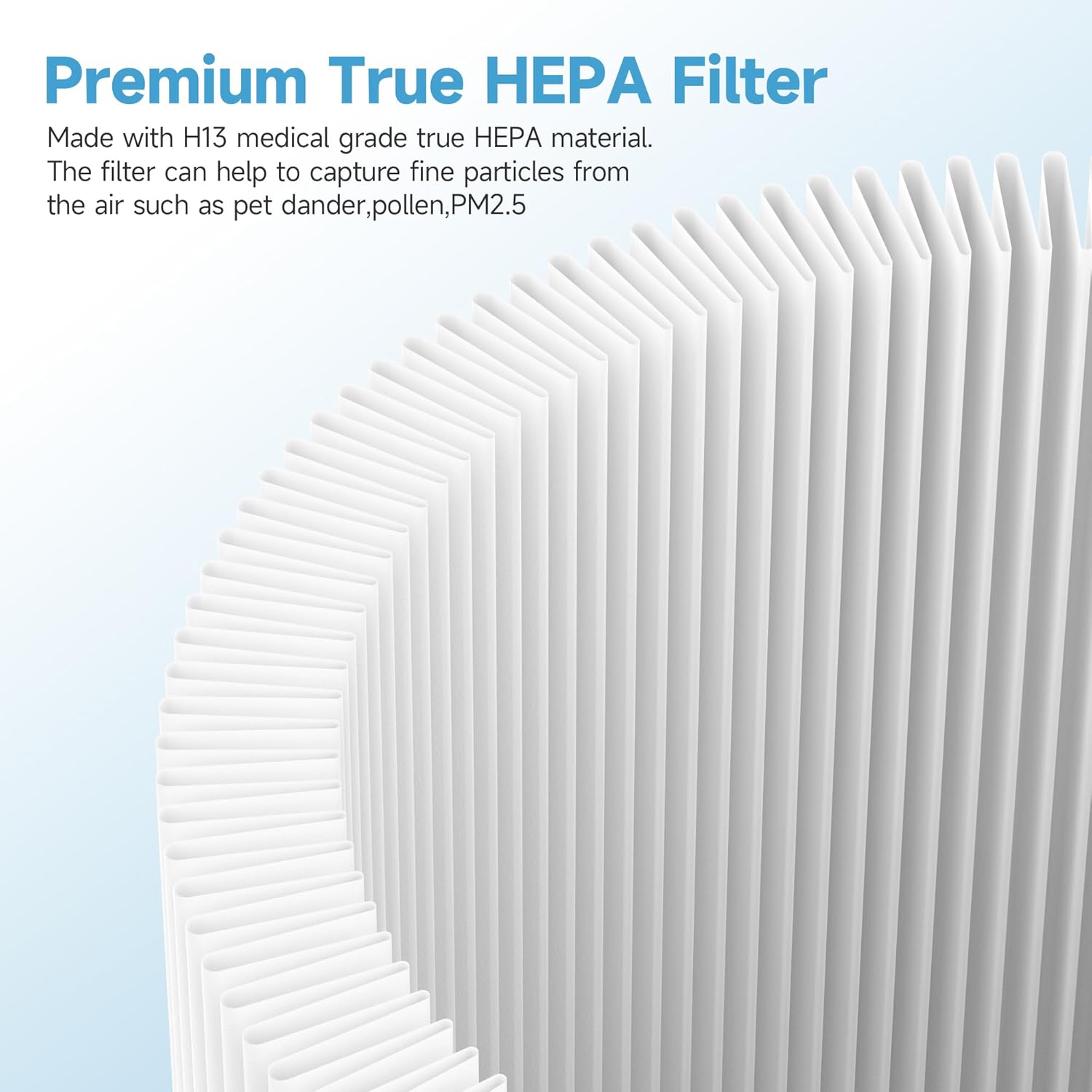 2 Packs W-01 Replacement Filter Compatible with DBFIT W-01 Air Cleaner Purifier with Extra 8pcs Aroma Pads
