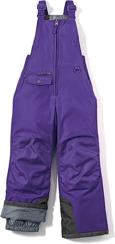 TSLA - Overoles de nieve para niños y niñas, impermeable, con aislamiento, pantalones de esquí a prueba de viento, anti-desgarros, para invierno.