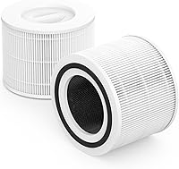 Vista 10 de Core 300 - Filtro de repuesto compatible con Levoit Core 300, Core 300S, Part# Core 300-RF-PA, paquete de 2, amarillo