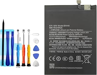 Vvuilsty BN46 Replacement Battery for Redmi Note 8 Note 8T Redmi 7，Rechargeable 0 Cycle Battery Compatible with Redmi Note 8 Note 8T Redmi 7 with Repair Tool Kits