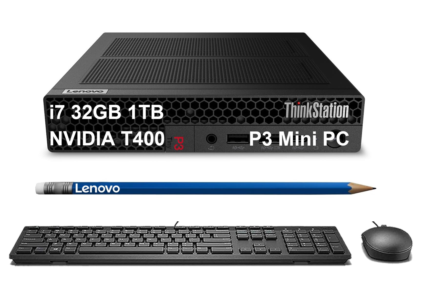 ミニPC Lenovo ThinkStation P330 Tiny i7 NVIDIA Mini PC Lenovo ThinkStation P330 Tiny | Intel Core i7-8700T | 16GB