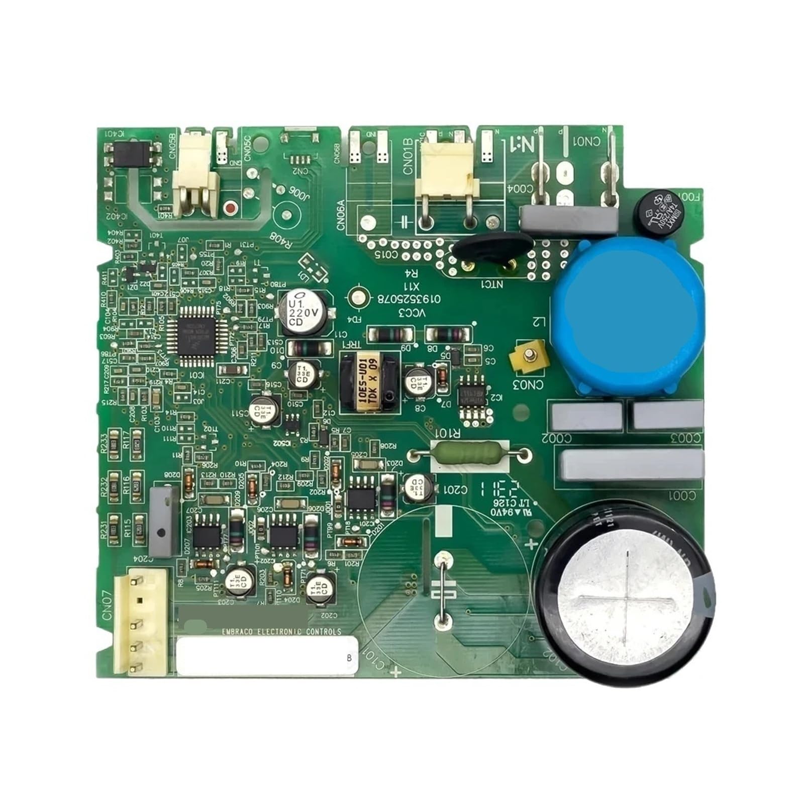 Replacement Refrigerator PCB Board ，Compatible For Haier， EECON-QD VCC3 2456 B5 ， 0193525078