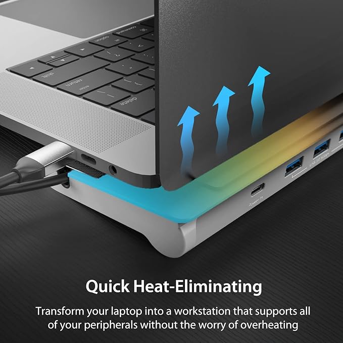 j5create Estación de Acoplamiento USB-C 4K HDMI (9 en 1), PD 100W miniatura 8