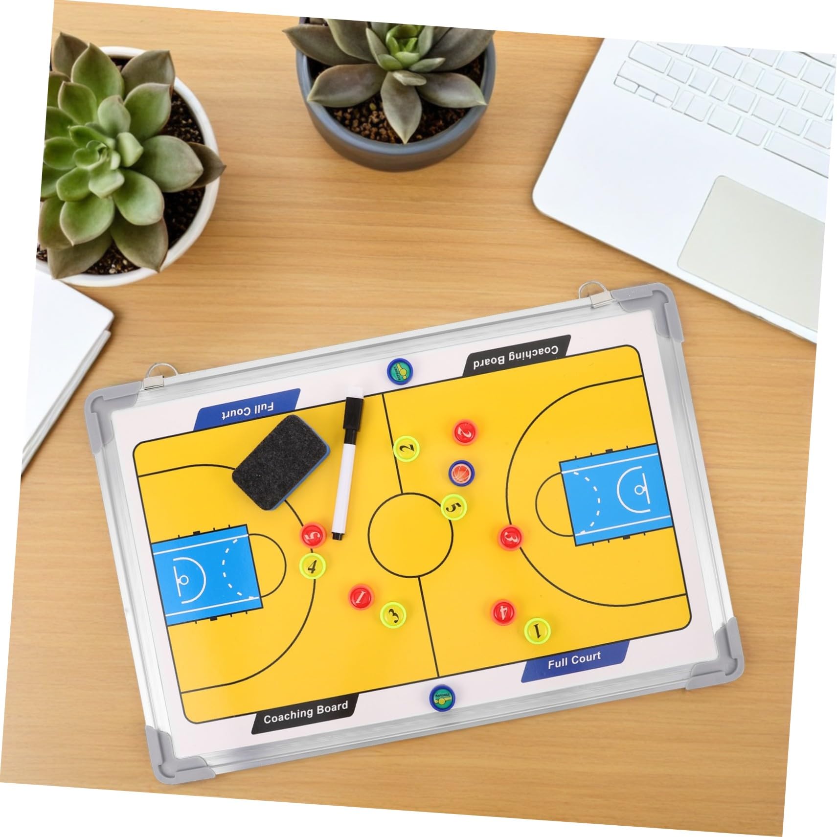 UPKOCH Pizarra de Baloncesto de Aleación de Aluminio para Entrenadores